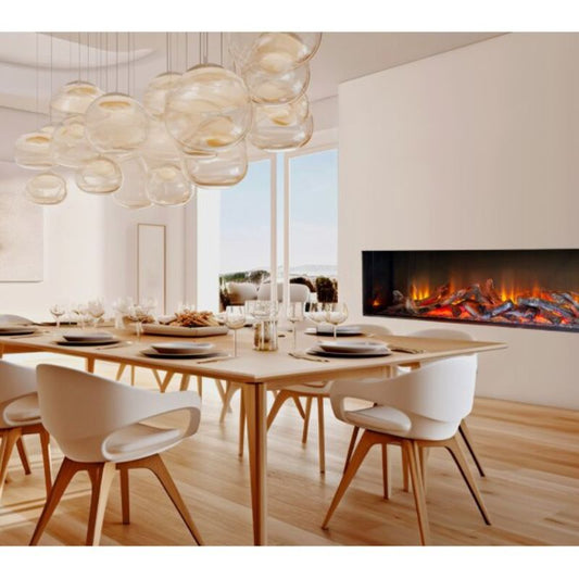 Acantha Ignis 1500 Corner View Media Wall Electric Fire