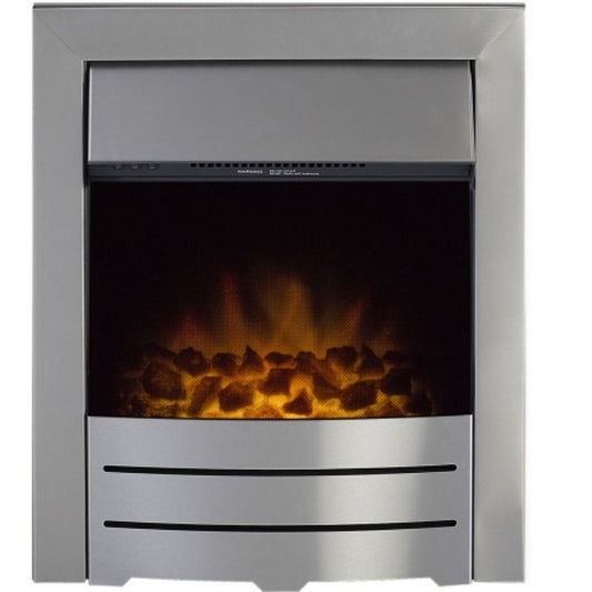 Adam Colorado Electric Fire in Brushed Steel