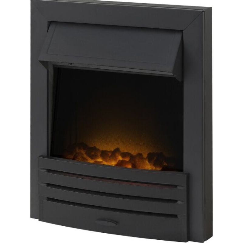 Adam Eclipse Electric Fire in Black