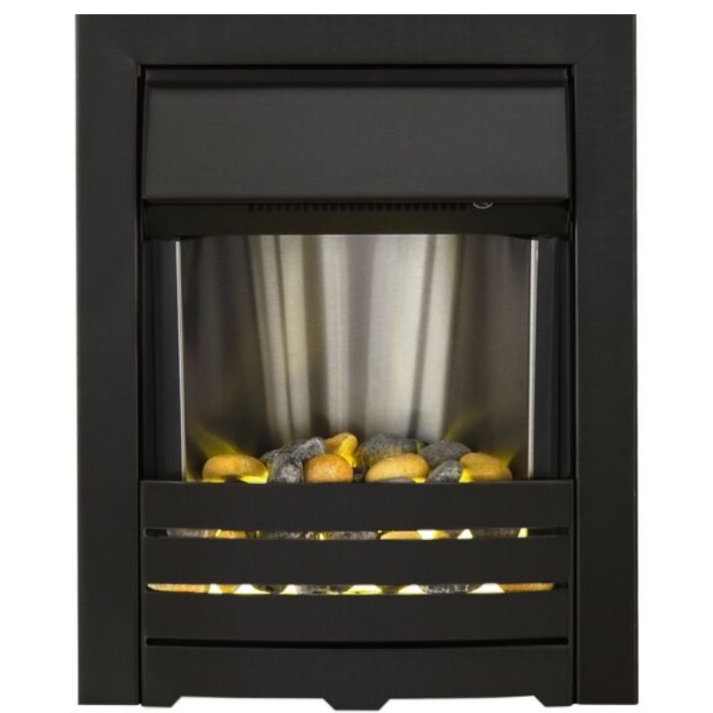 Adam Helios Electric Fire in Black