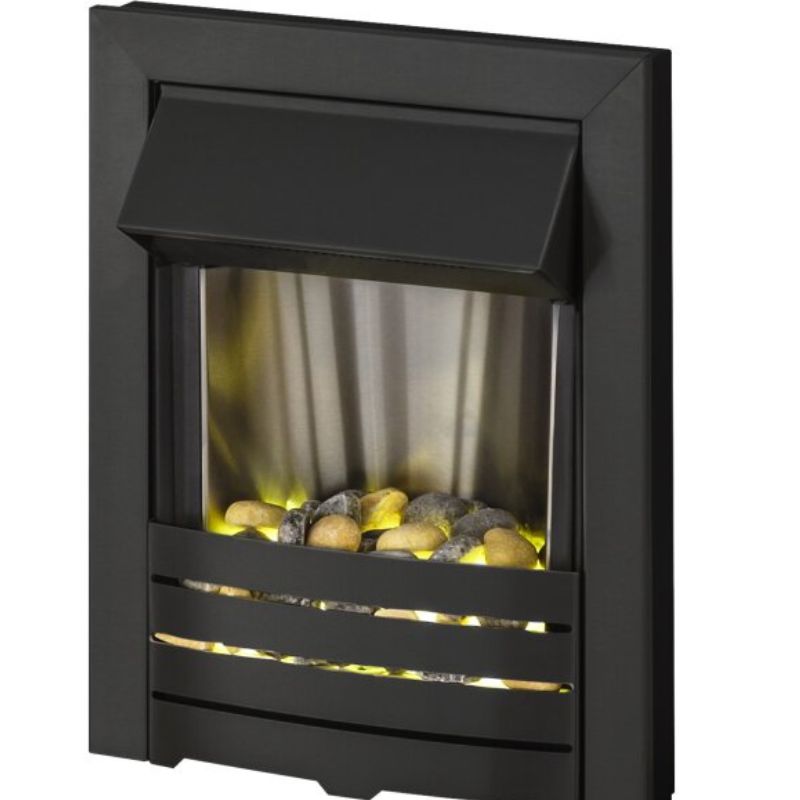 Adam Helios Electric Fire in Black