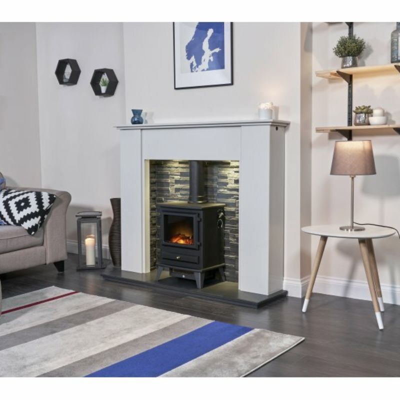 Adam Hudson Electric Stove in Black