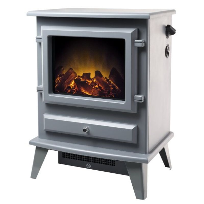 Adam Hudson Electric Stove in Grey