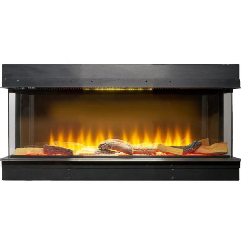 Adam Sahara Panoramic Media Wall Electric Fire 31 Inch LOG