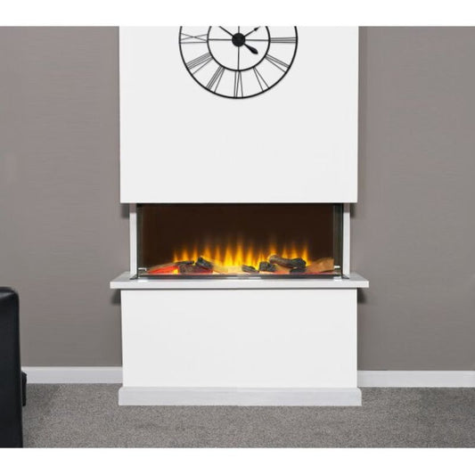 Adam Sahara Panoramic Media Wall Electric Fire 31 Inch
