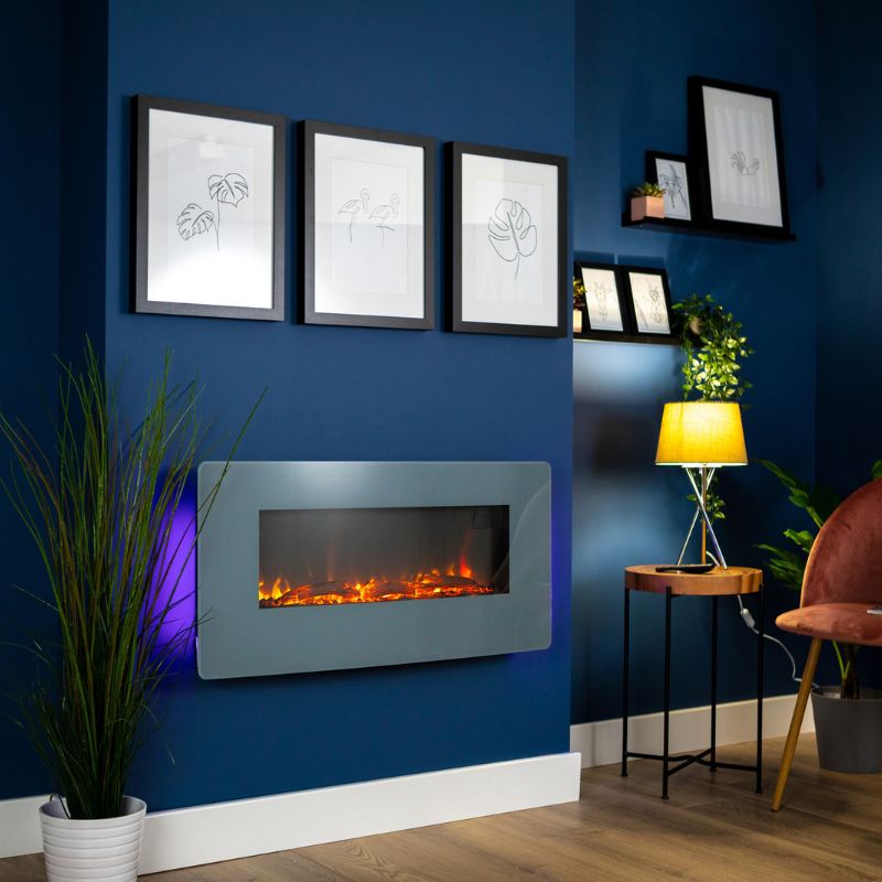 Ekofires 1120 LED Wall Mounted Electric Fire