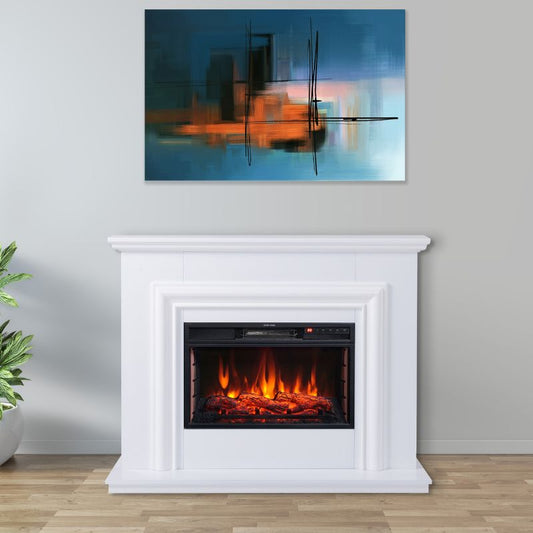Ekofires 1200 LED Electric Fireplace Suite