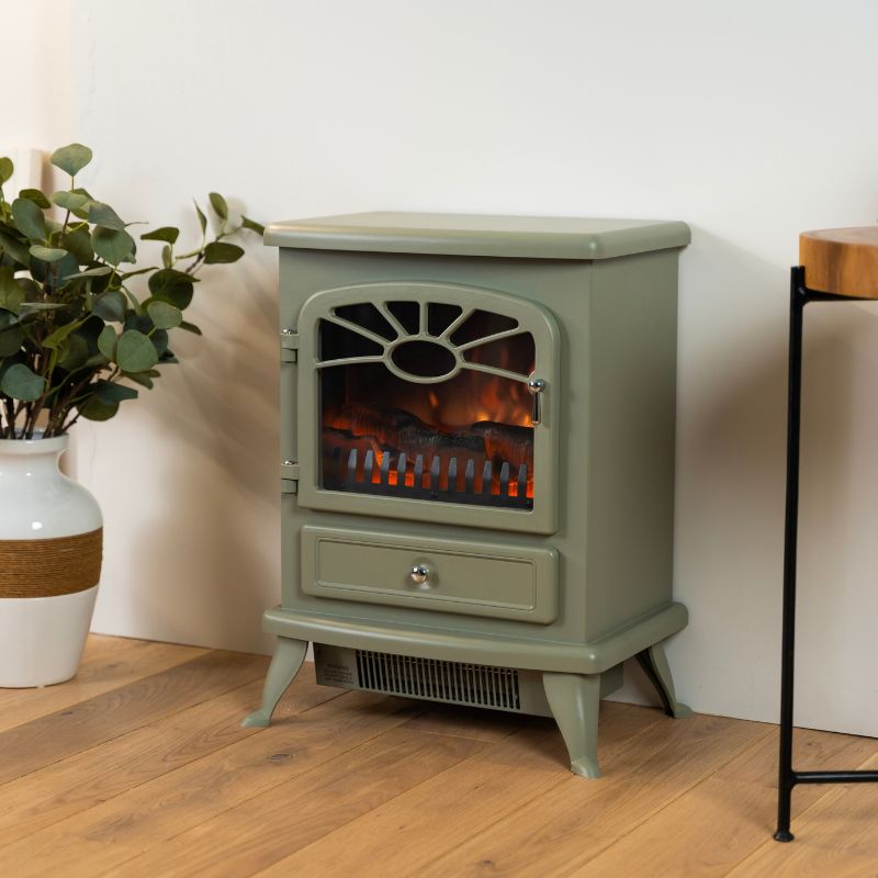 Ekofires 1410 Electric Stove grey
