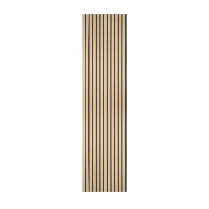 Fuse Acoustic Wooden Wall Panel in Natural Oak, 2.4m x 0.6m