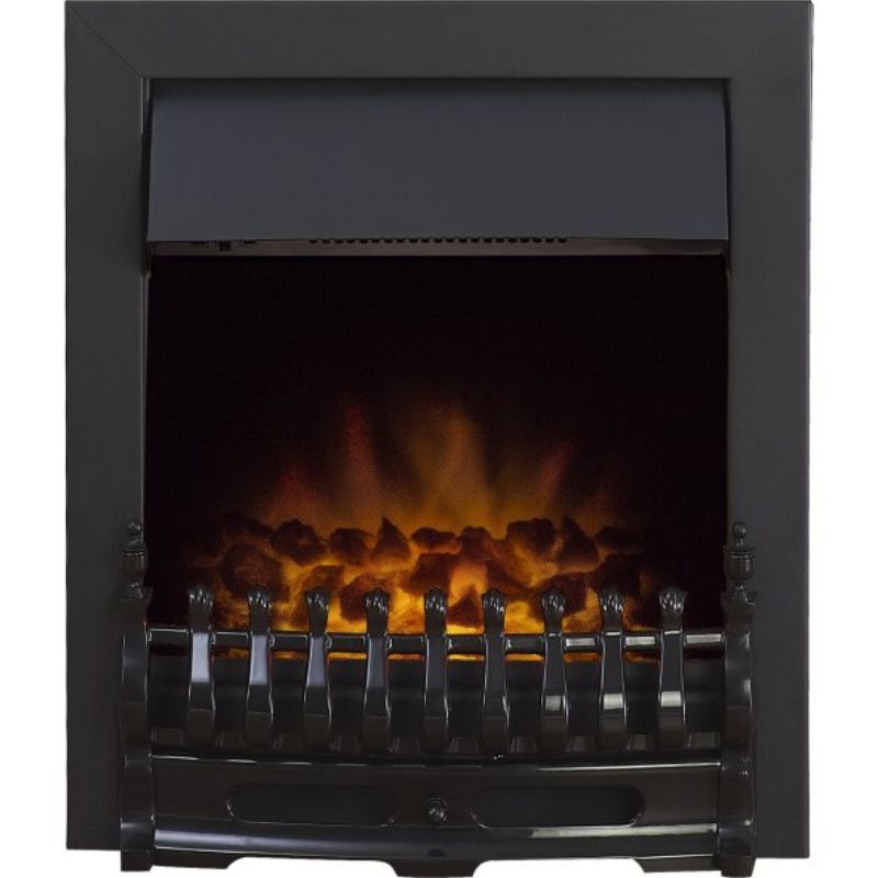 Adam Blenheim Electric Fire in Black