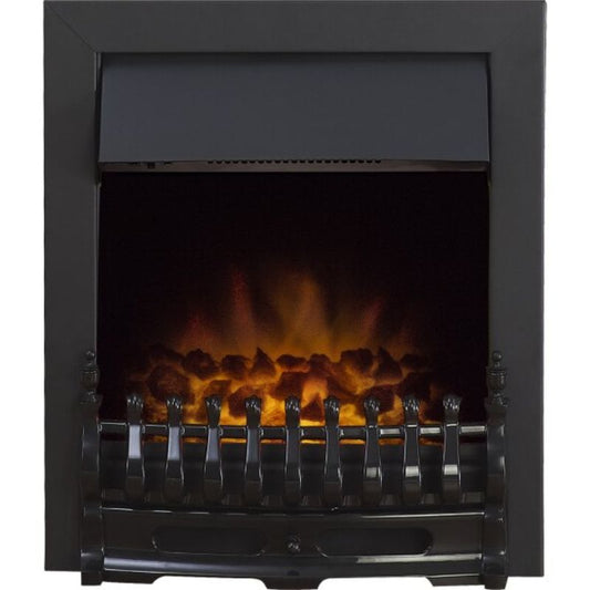 Adam Blenheim Electric Fire in Black