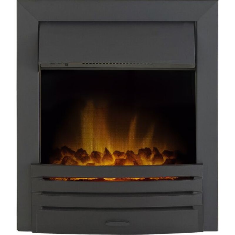 Adam Eclipse Electric Fire in Black