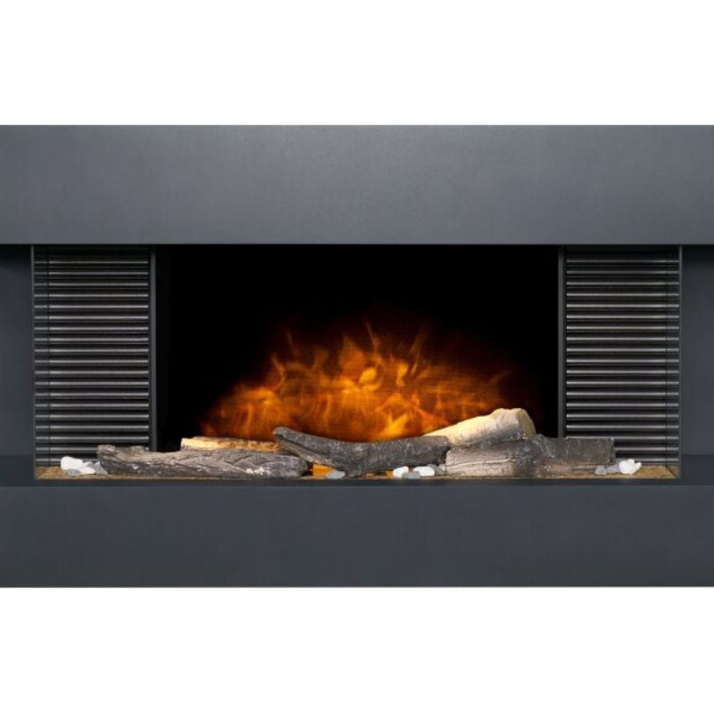 Adam Manola XL Wall Mounted Electric Suite with Remote in Charcoal Grey, 48 Inch