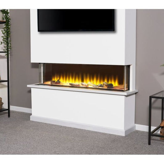 Adam Sahara Panoramic Media Wall Electric Fire, 51 Inch