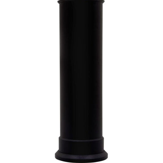 Adam Straight Decorative Stove Pipe in Black