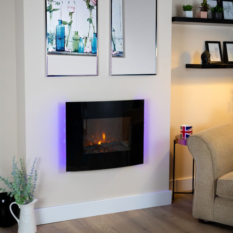 EKO FIRES 1130 WALL MOUNTED LED ELECTRIC FIRE