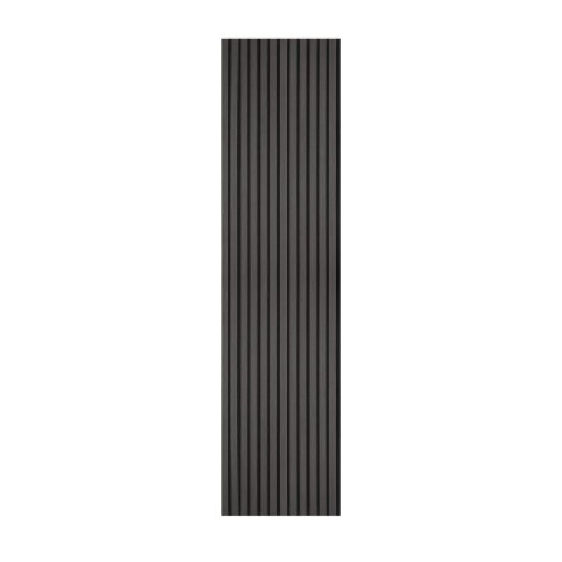 Fuse Acoustic Wooden Wall Panel in Charcoal Oak, 2.4m x 0.6m